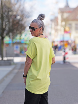 OFF#DLY V-Neck Shirt Sandra Yellow
