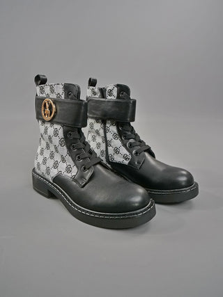 OFF#DLY Boot black grey