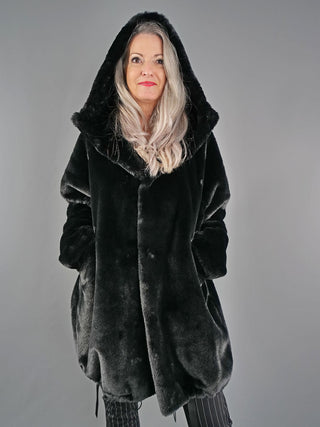 La Haine Mantel Fake Fur
