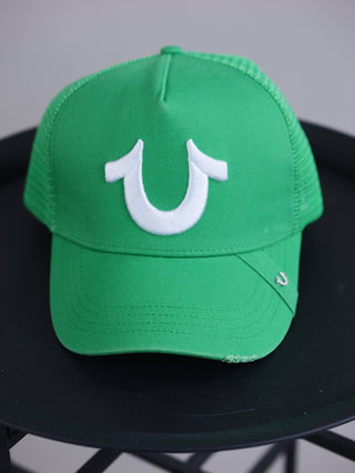 True Religion Trucker Cap green